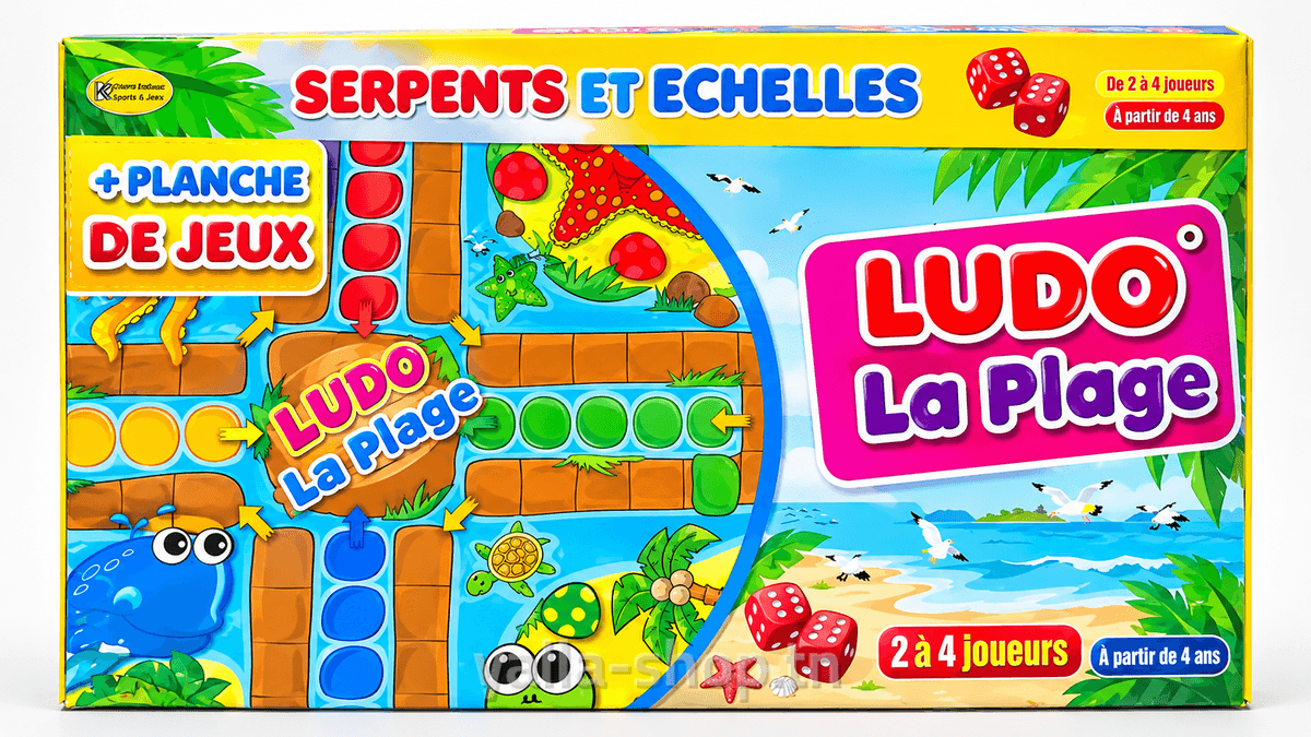 Boite de jeux ludo